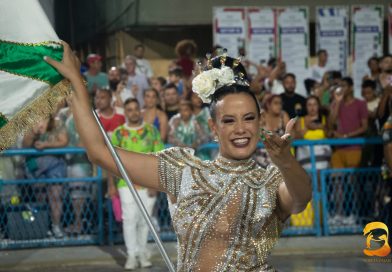 Bruna Santos não é mais primeira porta-bandeira da Mocidade Independente de Padre Miguel